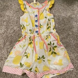 Matilda Jane lemonade romper
